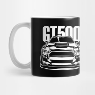 Shelby Mustang GT500 (White Print) Mug